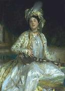 John Singer Sargent Portrait of Almina Daughter of Asher Wertheimer oil painting artist